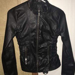Leather jacket